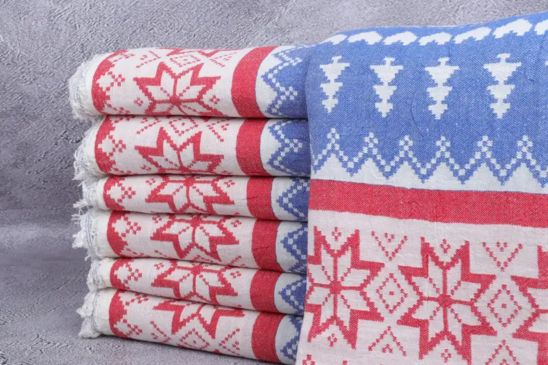 Fouta towel, Personalized Towel, Embroidery Towel, Welcome Wedding Gift, 80x40 Cotton Deer Patterned Towel, Housewarming Gift, Custom Wedding Gifts - 2