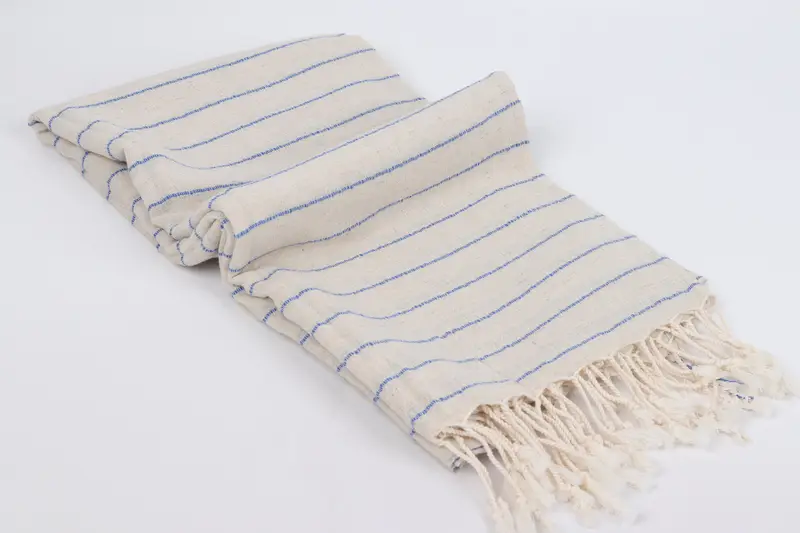 Handmade Turkish hammam towel, 64x38 Linen Striped Towel, Gift Boxes Towel, Arizona Bachelorette Party Favors, Fouta towel, Soft towel, Luxury towel - 6