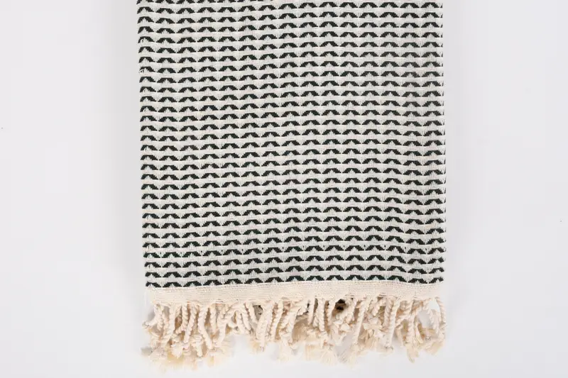 Organic Turkish towel, Bachelor Gift, 70x40 Cotton Diamond Towel, Sand-free towel, Turkish Towel USA, Organic cotton Turkish peshtemal towel - 3