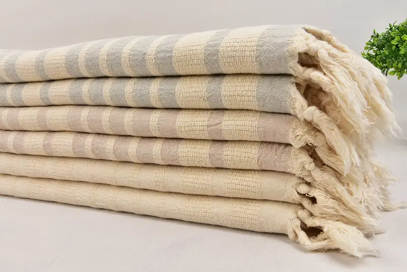 Personalized Dish Towel, Bridesmaid Gifts, Monogrammed Hand Towel, Bachelor Towel, 40x16 Cotton Striped Towel, Personalized Wedding Gift For Couple - 3