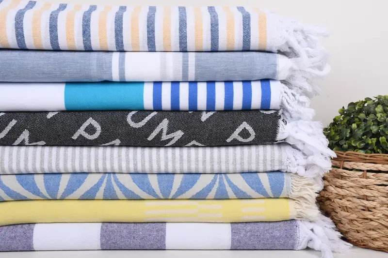 70x40 Cotton Set of 8 Towel, Bridesmaid Gift, Valentines Day Gift For Him, Custom Towel Beach, Wedding Favors, Absorbent towel, Gift For Wedding Day - 2