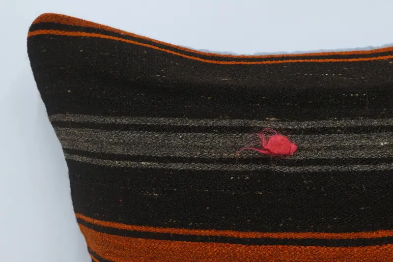 Interior Designer Pillow, 28x28 Brown Pillow Case, Cotton Cushion, Car Pillow, Cushion Case, Patio Pillow Cover, Gift Pillow, Handmade Kilim Cushion - 2