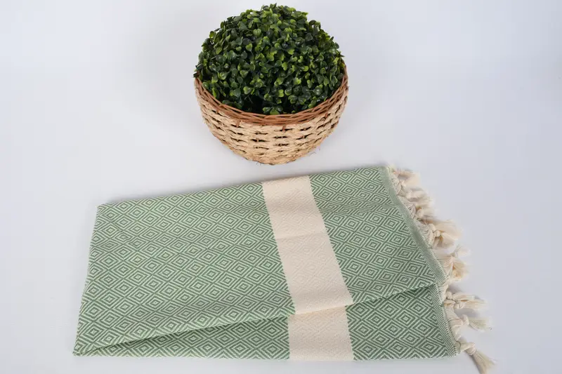 Gift For Her, Embroidery Towel, 36x20 Cotton Diamond Towel, Personalized Dish Towel, Gift Boxes Tea Towels, Turkish Hand Towel, Turkish Tea Towel - 4