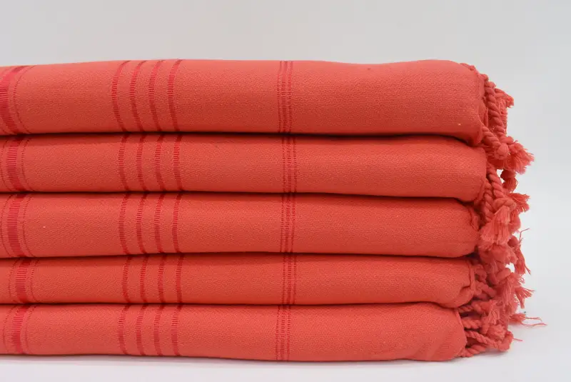 Spa Towel, Holiday Towel, Merry Christmas Gifts, 70x40 Cotton Striped Towel, Personalized Bridesmaid Gift, Best Beach Towel, Wedding Gifts Towel - 1