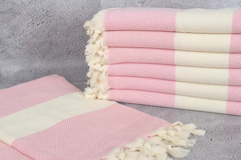 Scarf Towel, 70x40 Cotton Diamond Towel, Halloween Bachelorette Party Favors, Wedding Gifts Towel, Gifts For Him, Grandma Gift, Turkish hand towel - 2