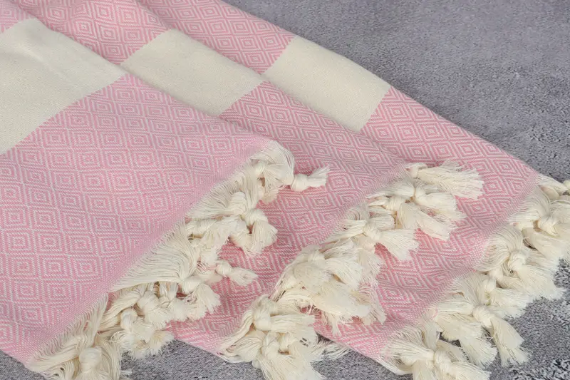 Scarf Towel, 70x40 Cotton Diamond Towel, Halloween Bachelorette Party Favors, Wedding Gifts Towel, Gifts For Him, Grandma Gift, Turkish hand towel - 5