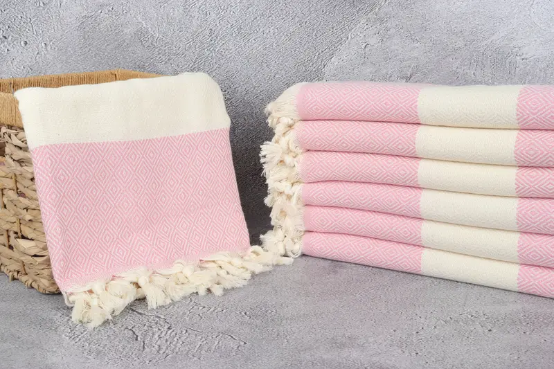 Scarf Towel, 70x40 Cotton Diamond Towel, Halloween Bachelorette Party Favors, Wedding Gifts Towel, Gifts For Him, Grandma Gift, Turkish hand towel - 3