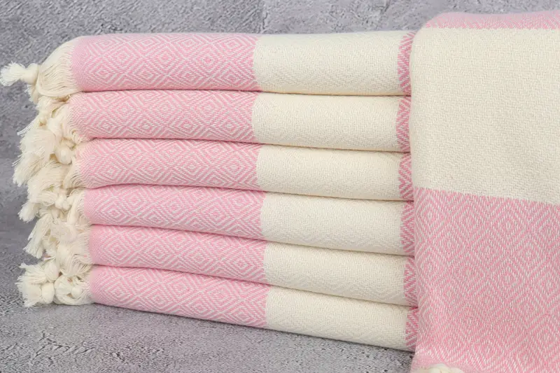 Scarf Towel, 70x40 Cotton Diamond Towel, Halloween Bachelorette Party Favors, Wedding Gifts Towel, Gifts For Him, Grandma Gift, Turkish hand towel - 1