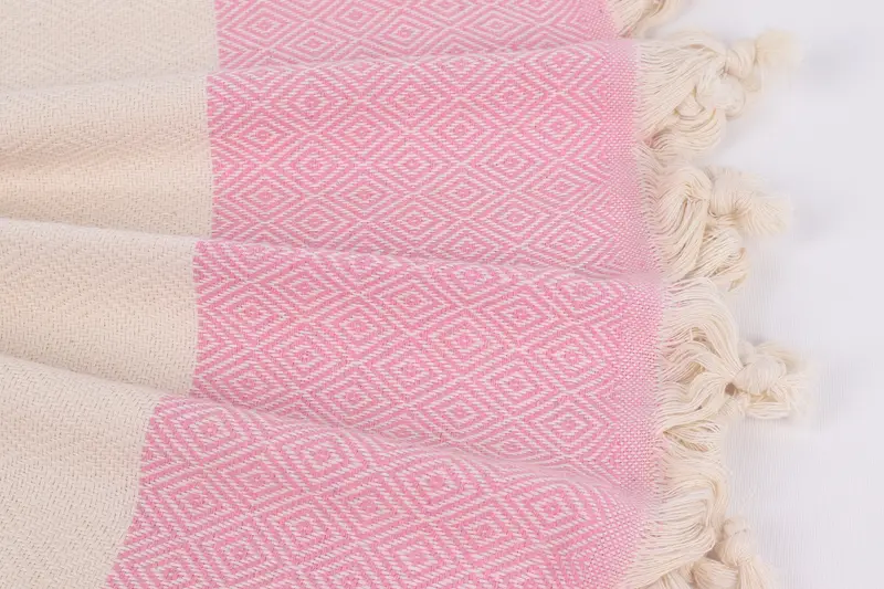 Turkish hand towel, Hammam towel, Beach Size Towel, Lightweight towel, 70x40 Cotton Diamond Towel, Personalized Gift For Him, Summer Gift Ideas - 8