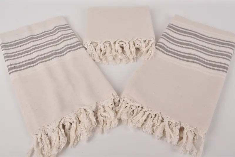 70x40 Linen Striped Towel, Florida Bachelorette Party Favors, Bridesmaid Gifts Personalized, Spa Towel, Wedding Gift, Gift For Her, Soft towel - 6