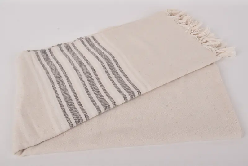 70x40 Linen Striped Towel, Florida Bachelorette Party Favors, Bridesmaid Gifts Personalized, Spa Towel, Wedding Gift, Gift For Her, Soft towel - 4
