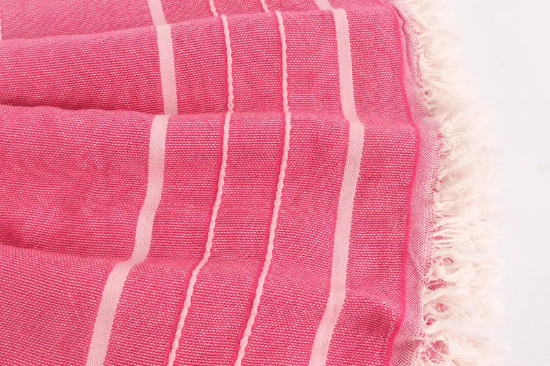 Gift For Wedding Day, Boho Throw Blankets, Personalized Bridesmaid Gift, Bachelorette Party Favors, Throw Blanket Couch, 100x80 Cotton Striped Towel - 8