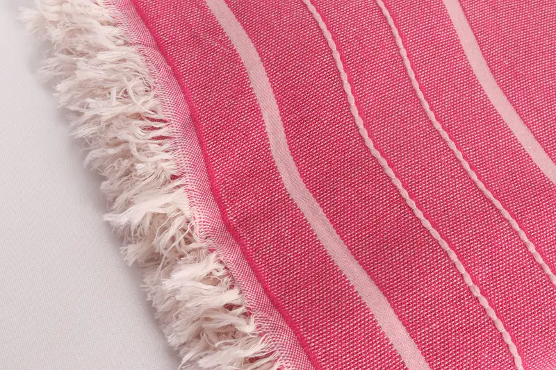 Gift For Wedding Day, Boho Throw Blankets, Personalized Bridesmaid Gift, Bachelorette Party Favors, Throw Blanket Couch, 100x80 Cotton Striped Towel - 7