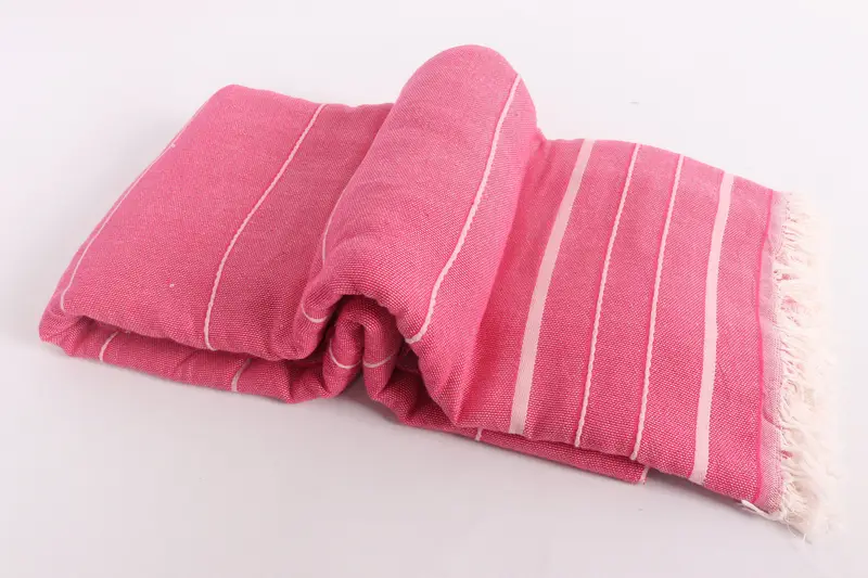 Gift For Wedding Day, Boho Throw Blankets, Personalized Bridesmaid Gift, Bachelorette Party Favors, Throw Blanket Couch, 100x80 Cotton Striped Towel - 6