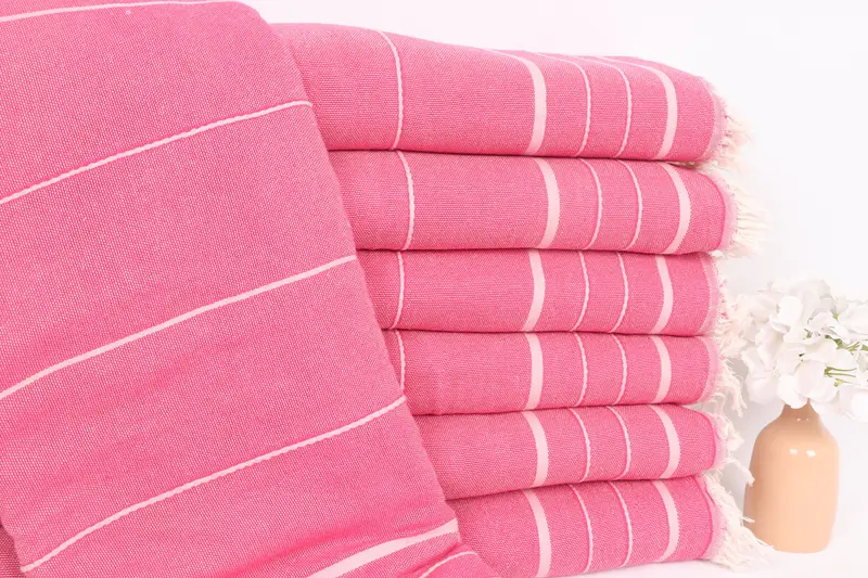 Gift For Wedding Day, Boho Throw Blankets, Personalized Bridesmaid Gift, Bachelorette Party Favors, Throw Blanket Couch, 100x80 Cotton Striped Towel - 1