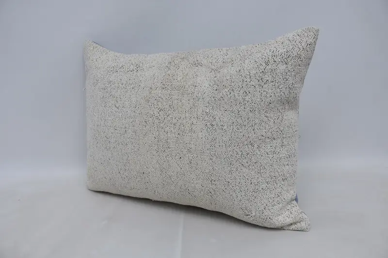 Throw Kilim Pillow, Cushion, Couch Cushion Case, Handmade Kilim Cushion, Boho Throw Pillow Sham, Vintage Kilim Pillow, 20x28 White Cushion - 4