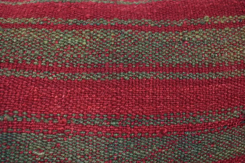 20x20 Red Pillow Sham, Pillow for Couch, Patio Cushion Cover, Gift Pillow, Ethnic Pillow Sham, Ethnical Kilim Rug Pillow, Cushion - 3