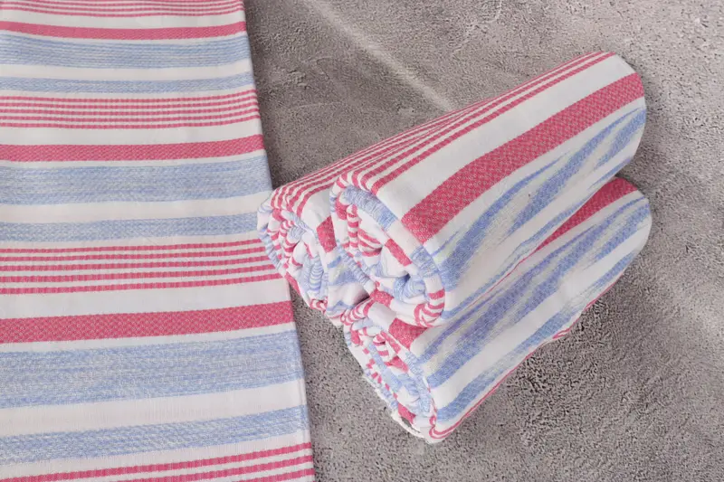 Turkish Towel Beach, Bachelorette Party Gifts Bridesmaids, Customized Turkish Towel, Valentines Day Gift, Turkish towel, 70x40 Cotton Striped Towel - 8