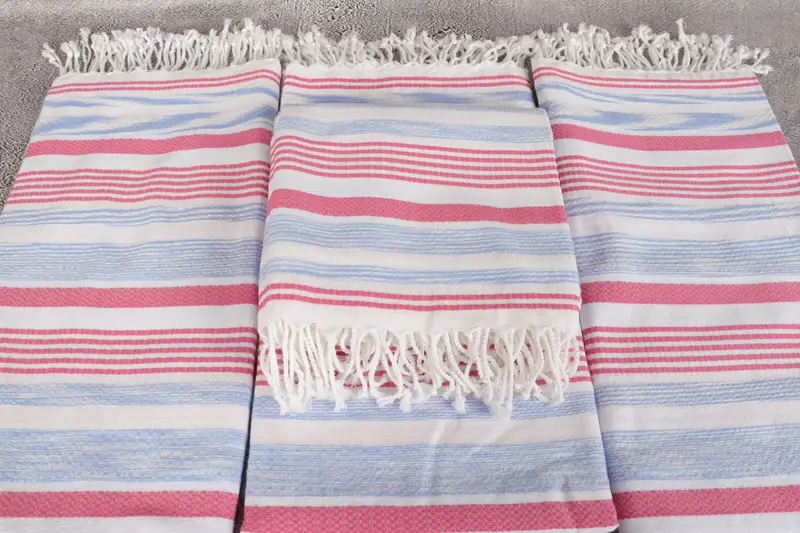 Turkish Towel Beach, Bachelorette Party Gifts Bridesmaids, Customized Turkish Towel, Valentines Day Gift, Turkish towel, 70x40 Cotton Striped Towel - 4