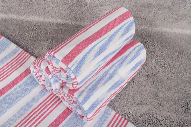 Turkish Towel Beach, Bachelorette Party Gifts Bridesmaids, Customized Turkish Towel, Valentines Day Gift, Turkish towel, 70x40 Cotton Striped Towel - 7