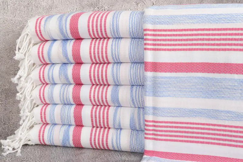 Turkish Towel Beach, Bachelorette Party Gifts Bridesmaids, Customized Turkish Towel, Valentines Day Gift, Turkish towel, 70x40 Cotton Striped Towel - 1