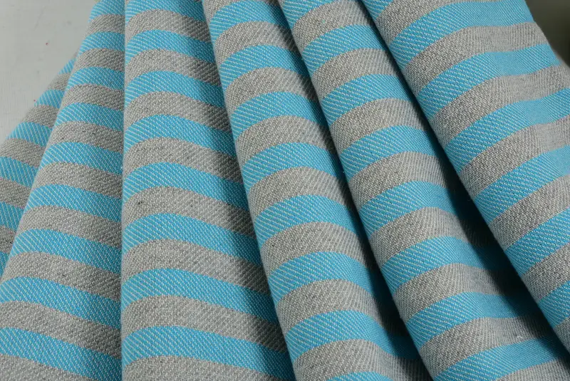 70x36 Cotton Striped Towel, Handmade Turkish Towel, Organic towel, Turkish bath towel, Halloween Gifts, Gifts For Him, Customized Turkish Towel - 5