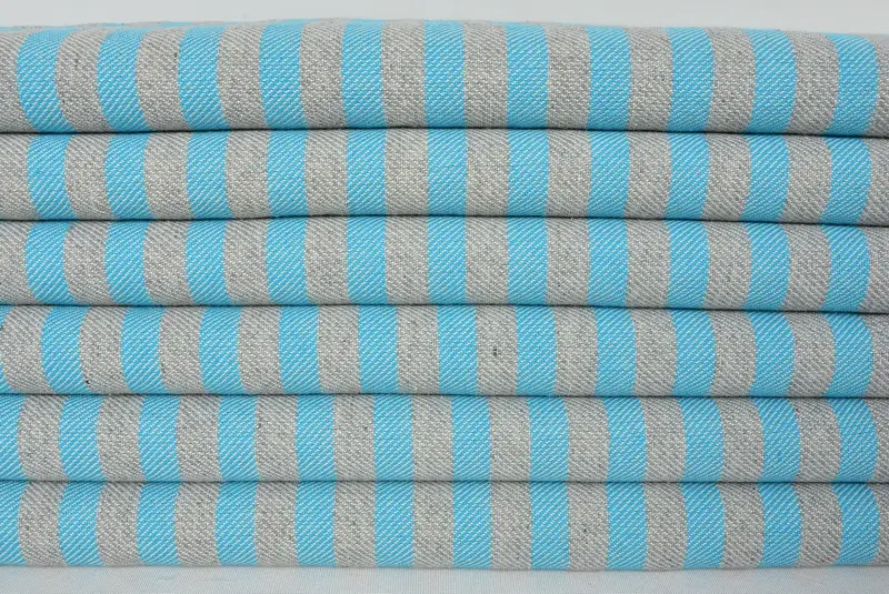 70x36 Cotton Striped Towel, Handmade Turkish Towel, Organic towel, Turkish bath towel, Halloween Gifts, Gifts For Him, Customized Turkish Towel - 2