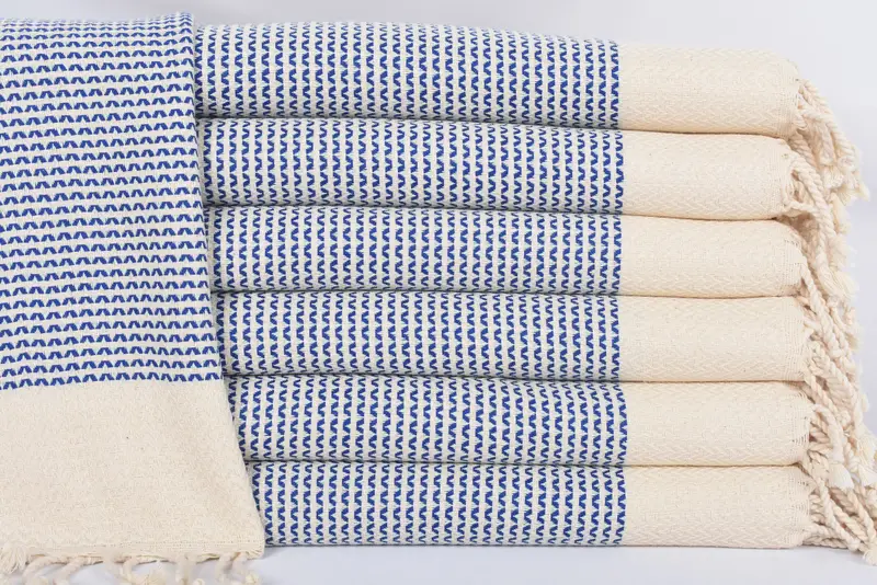 Turkish Towel Hand Towel, 40x20 Cotton Diamond Towel, Wedding Gift Kitchen Towel, Turkish Tea Towel, Turkish Hand Towel, Bachelor Party Gifts - 1