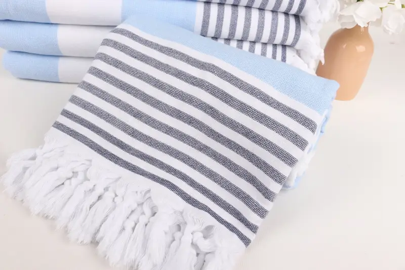 Gift For Her, Spa Towel, 68x36 Cotton Striped Terry Towel, Maid Of Honor Gift, Monogrammed Beach Towel, Bachelor Gifts, Girls Weekend Getaways Ideas - 4