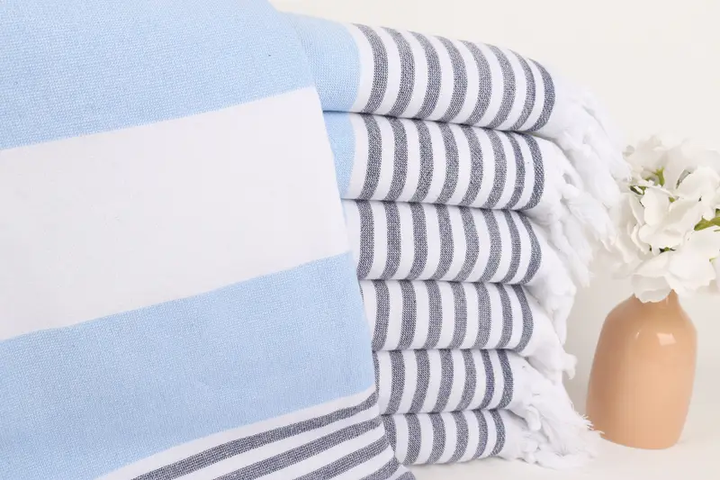 Gift For Her, Spa Towel, 68x36 Cotton Striped Terry Towel, Maid Of Honor Gift, Monogrammed Beach Towel, Bachelor Gifts, Girls Weekend Getaways Ideas - 1