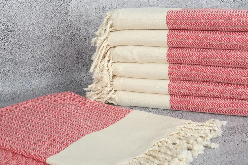 Beach towel, Bridal Shower Favors, 68x36 Cotton Palm Design Towel, Lightweight Turkish towel, Valentines Day Gift For Him, Monogrammed Turkish Towel - 2