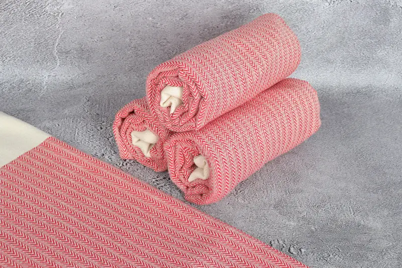 Beach towel, Bridal Shower Favors, 68x36 Cotton Palm Design Towel, Lightweight Turkish towel, Valentines Day Gift For Him, Monogrammed Turkish Towel - 8