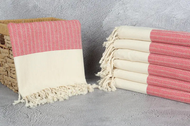 Beach towel, Bridal Shower Favors, 68x36 Cotton Palm Design Towel, Lightweight Turkish towel, Valentines Day Gift For Him, Monogrammed Turkish Towel - 3