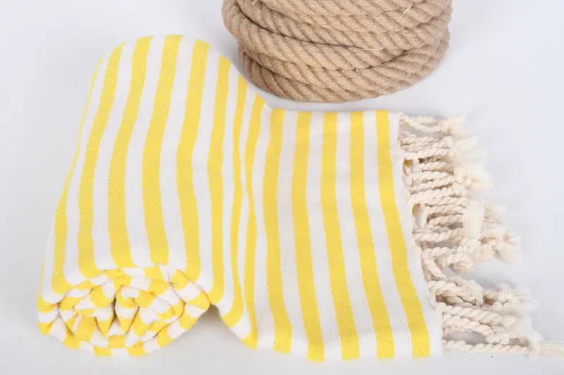 Personalized Towel, Xmas Gifts, Turkish Towel Monogram, Thin towel, 70x40 Cotton Striped Towel, Turkish Bath Towel Set, Large Turkish Towel - 8
