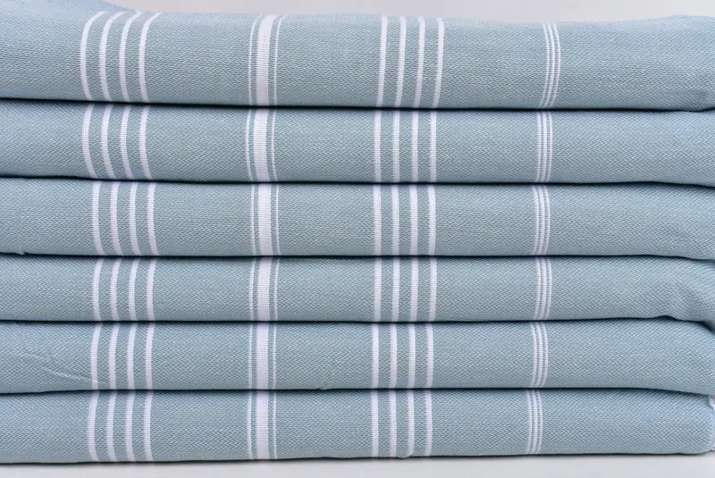 Bridesmaid Gift, Turkish Towel Beach, Large Turkish Towel, Bachelor Party Favors, Gift For Bride, 70x40 Cotton Striped Towel, Bridemaids Beach Towel - 2