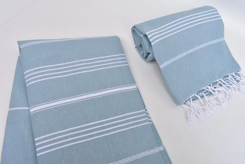 Bridesmaid Gift, Turkish Towel Beach, Large Turkish Towel, Bachelor Party Favors, Gift For Bride, 70x40 Cotton Striped Towel, Bridemaids Beach Towel - 7