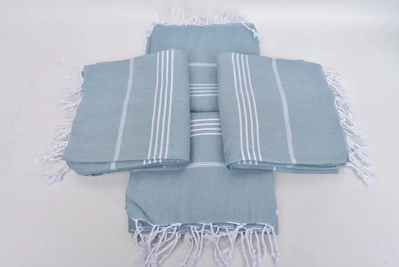 Bridesmaid Gift, Turkish Towel Beach, Large Turkish Towel, Bachelor Party Favors, Gift For Bride, 70x40 Cotton Striped Towel, Bridemaids Beach Towel - 6