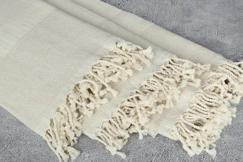 Nedime iyilikleri, yaz hediyesi, özel isim havlu, 70x36 keten Kilim Tasarım havlu, plaj teması düğün hediyesi, pamuk havlu, en iyi plaj havlu - 5