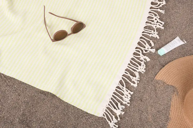 Personalized Wedding Gift, 70x40 Cotton Polka Dot Towel, Unique Wedding Gift, Turkish beach towel, Wedding Shower Gift, Bridesmaid Gift - 7