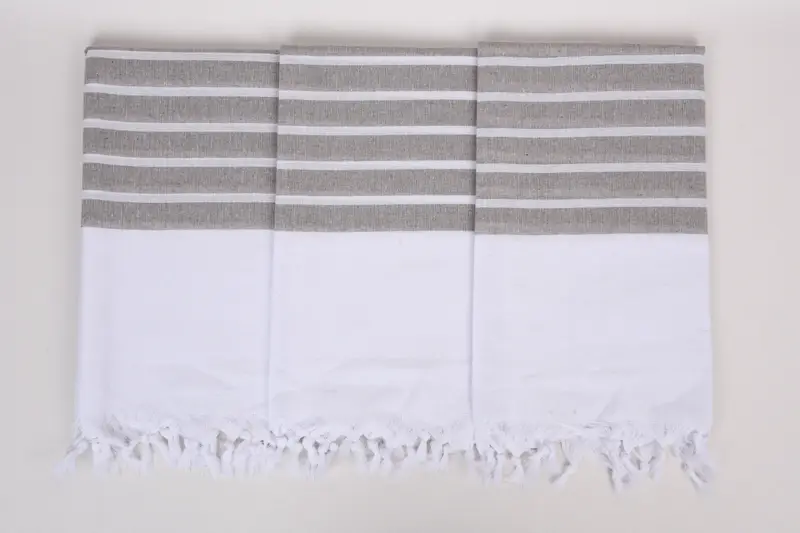 70x40 Cotton Striped Towel, Quick-Dry Beach Towel, Travel Towel, Bachelor Gift, Embroidered Towel, Beach Bachelorette Party Decorations, Fouta towel - 7