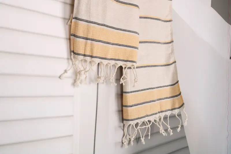 Bathroom Towels, 40x20 Linen Striped Towel, Xmas Gifts, Turkish Hand Towel, Wedding Favors, Bathroom Hand Towel, Custom Turkish Towel, Gift For Her - 8