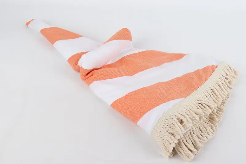 Beach Towel Bulk, Peshtemal Towel, Beach Towel Personalized, Thin towel, Employee Gifts, Personalized Wedding Gift, 64x64 Cotton Striped Round Towel - 4