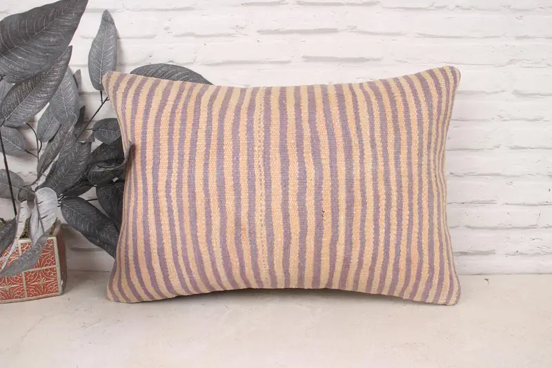 Vintage yastık, yastık, anatolian yastık kapağı, 16x24 bej yastık, özel yastık, dekoratif yastık, hediye yastığı, yastık kanepe - 1