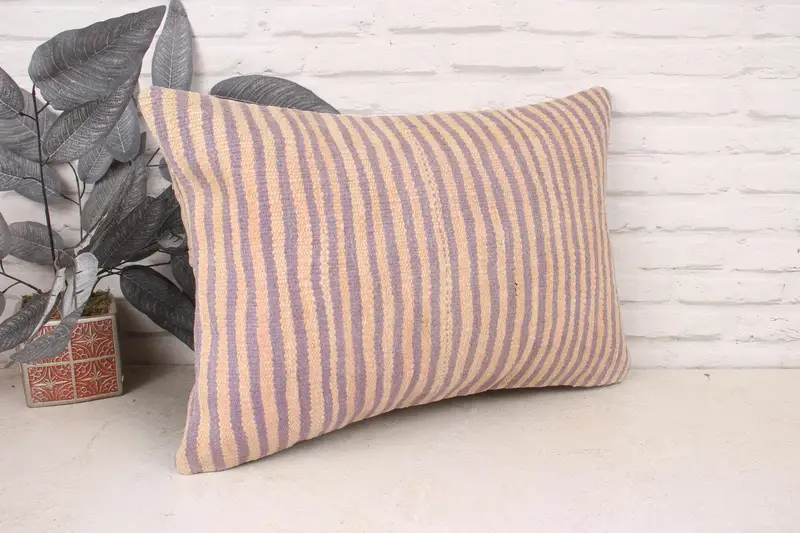 Vintage yastık, yastık, anatolian yastık kapağı, 16x24 bej yastık, özel yastık, dekoratif yastık, hediye yastığı, yastık kanepe - 3