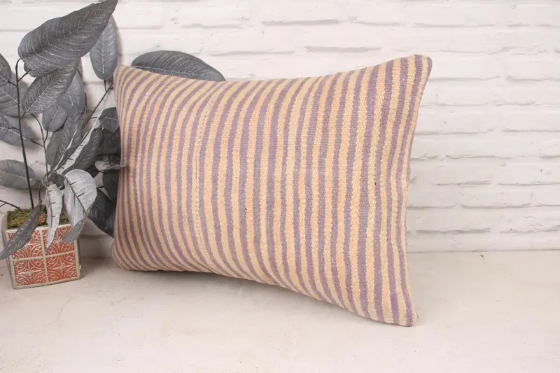 Vintage yastık, yastık, anatolian yastık kapağı, 16x24 bej yastık, özel yastık, dekoratif yastık, hediye yastığı, yastık kanepe - 4