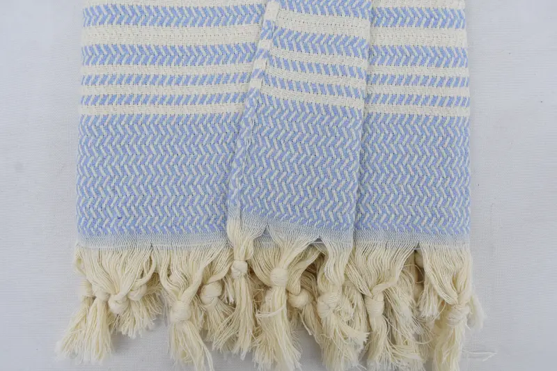 Wedding Day Gift For Bride, Bachelorette Towel, Personalized Kitchen Towel, Turkish Tea Towel, 40x18 Cotton Striped Towel, Small Bath Towels - 6