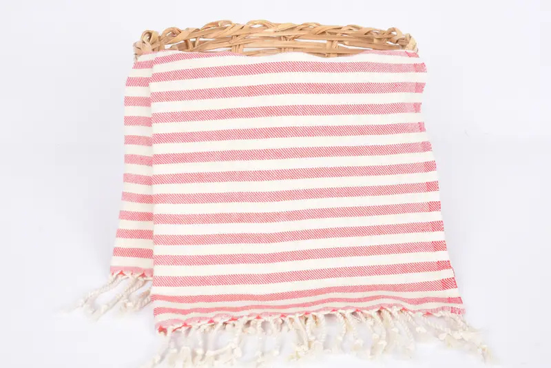 40x24 Cotton Striped Towel, Beach Bachelorette Party Decorations, Personalized Dish Towel, Bride Gift, Spa Towel, Turkish Tea Towel, Kitchen Towel - 5