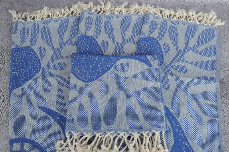 Gifts For Him, Wedding Favors, Bridesmaid Gifts, 40x18 Cotton Whale Design Towel, Baby Boy Gift, Spa Towel, Home Decor Gifts, Monogrammed Hand Towel - 5