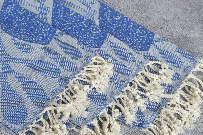 Gifts For Him, Wedding Favors, Bridesmaid Gifts, 40x18 Cotton Whale Design Towel, Baby Boy Gift, Spa Towel, Home Decor Gifts, Monogrammed Hand Towel - 6