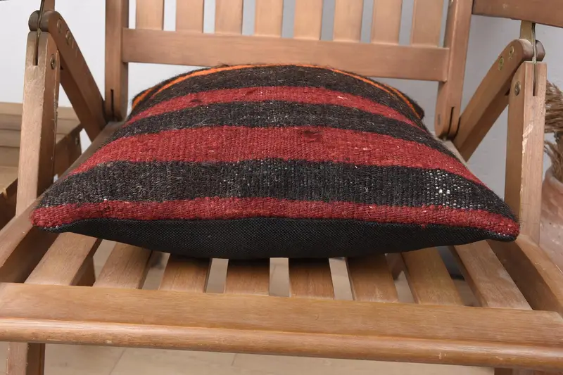 Outdoor Cushion Cover, Antique Pillows, Gift Pillow, 14x14 Brown Cushion, Armchair Cushion Cover, Turkish Pillow, Wholesale Pillow Case, Pillow - 6
